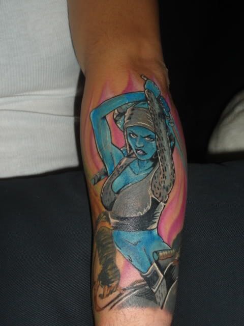 Aayla Secura Tattoo